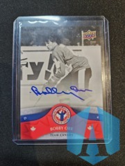 Bobby Orr Canada National Hockey Card Day Auto Team Canada 2013 Upper Deck