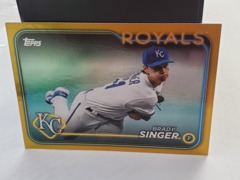 2024 Topps Series 1 Gold Foil #173 Brady Singer Royals