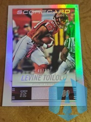 2014 Panini Hot Rookies Scorecard 48/99 Levine Toilolo #14