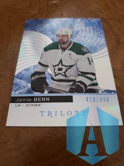 2017-18 Upper Deck Trilogy Blue #14 Jamie Benn 418/999
