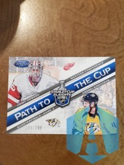 2012-13 Certified Path to the Cup #PCQF18 Jimmy Howard/Andrei Kostitsyn 389/399