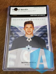 2020-21 Upper Deck Ultimate Collection Rookies 273/299 Mikhail Berdin #117