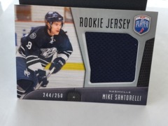 2009-10 Upper Deck Be a Player Jersey 244/250 Mike Santorelli #RJ-MS