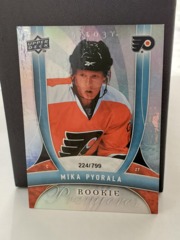 2009-10 Upper Deck Trilogy Rookie Premieres 224/799 Mika Pyorala #147