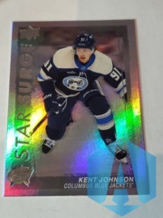 2023-24 Upper Deck Series 1 Star Surge RC #SS-30 Kent Johnson Columbus Blue Jackets