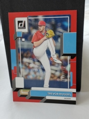 2022 Panini Donruss Red 1036/2022 #228 Trevor Rogers Miami