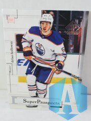 2022-23 SP Game Used Super Prospects 274/999 Dylan Holloway #RC-7 Edmonton Oilers