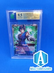 Fusion Warrior Super Saiyan Vegito BT2-001 Collector's Selection - MNT 9.5 GRADED