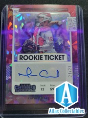 2021 Contenders Rookie Ticket SSP Auto Rafael Marchan #’d /23  Mint
