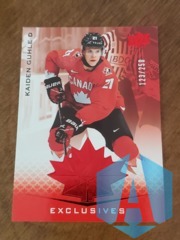 2021 Upper Deck Team Canada Juniors Exclusives 123/250 Kaiden Guhle #11