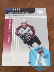 2002-03 UD Piece Of History #98 RAY BOURQUE Seasons To Remember 2703/2999