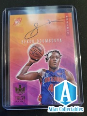 2019 Panini Court Kings Fresh Paint /149 Sekou Doumbouya #FP-SDO Rookie Auto RC