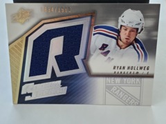 2005-06 SPx Rookie Jersey 0834/1999 Ryan Hollweg #147 Rangers