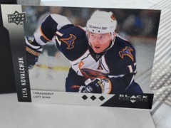 2009-10 UD Black Diamond Triple Horizontal Die Cut #BD1 Ilya Kovalchuk