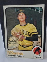 1973 Topps 50th Anniversary Mike Corkins #461 San Diego Padres