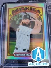 2021 Topps Heritage Chrome Refractor #305 Charlie Blackmon /572