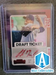2021 Panini Contenders 2 Red Draft Ticket /75 Landon Marceaux #DT2-LM Auto