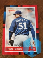 2022 Donruss Base Retro 1988 Red #252 Trevor Hoffman 1486/2022 - San Diego Padres