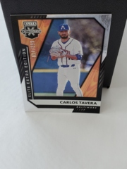 2021 Panini Elite Extra Edition 614/999 Carlos Tavera #137 Baltimore