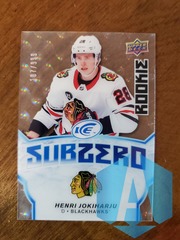 2018-19 Upper Deck Ice Sub Zero Rookie 107/999 Henri Jokiharju #SZ-30