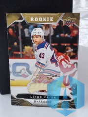 2019-20 Upper Deck MVP Gold Script Rookie RC #233 Libor Hajek Rangers