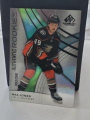 2019-20 SP Game Used Authentic Rookies Rainbow 062/298 Max Jones #115 Ducks