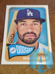 2014 Topps Heritage Chrome 412/999 Matt Kemp #THC-370