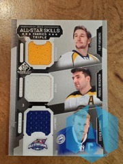 2015-16 SP Game Used All-Star Skills Triple Fabrics Forsberg/Bergeron/Stamkos