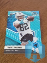 2021 Panini Mosaic Blue Prizm Tommy Tremble #385 Rookie 08/15