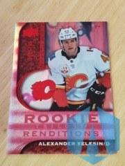 2020-21 Upper Deck Trilogy Renditions Red Foil 019/799 Alexander Yelesin #RR-14 Rookie RC