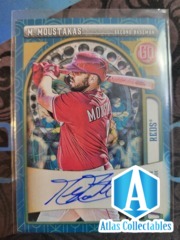 2021 Topps Gypsy Queen AUTO Mike Moustakas Reds /99 Blue