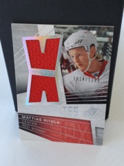 2008-09 SPX Rookies Jerseys #139 Mattias Ritola 1014/1299 Red Wings