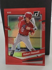 2023 Panini Donruss Red #120 Robert Hassell 1667/2023