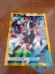 2019-20 Donruss Press Proof Gold Laser 07/25 Isaac Hayden Newcastle United #115