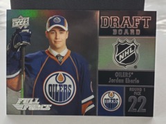 2015-16 Upper Deck Full Force Draft Board #DB-JE Jordan Eberle Edmonton Oilers