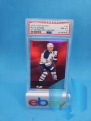 2012-13 Fleer Retro Mats Sundin 30 Precious Metal Gem Red /100 PSA 8