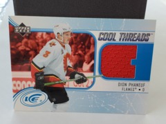 2005-06 Upper Deck Ice Cool Threads Dion Phaneuf #CT-DP Jersey