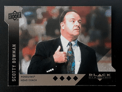 2009-10 Black Diamond Horizontal Die-Cut #BD19 Scotty Bowman