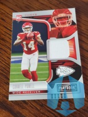 2021 Panini Playbook CORNELL POWELL #RMA-CPO Rookie RC KC Chiefs