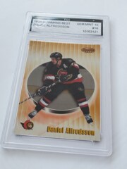 1999 Bowmans Best Daniel Alfredsson #16 FGS 10 GEM MINT 10163121