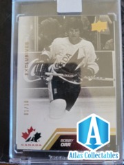 2013-14 Bobby Orr #106 UD Exclusives 1/10 ONE OF TEN