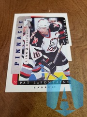 1996-97 Pinnacle Be A Player Link 2 History Pat LaFontaine #LTH-8B