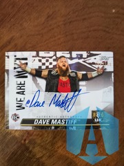 2021 Topps WWE NXT We Are NXT Auto 245/250 Dave Mastiff #A-DM