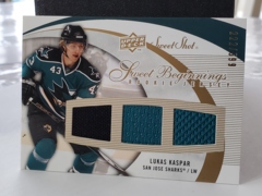 2007-08 Upper Deck Sweet Shot Beginnings Rookie Jerseys 222/599 Lukas Kaspar #152