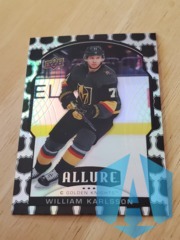 2020-21 Upper Deck Allure 2005 NHL Shield William Karlsson #24 Knights