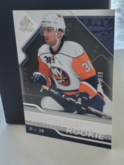 2008-09 SP Game Used Edition Authentic Rookie 957/999 Jack Hillen #126 Islanders