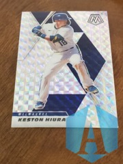 2021 Panini Mosaic Keston Hiura #43 Silver Reactive
