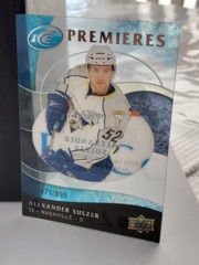 2009-10 Upper Deck Ice Premieres Acetate 471/999 Alexander Sulzer #137
