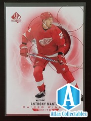 2020-21 UD SPA SP Authentic Limited Red Parallel Anthony Mantha 14