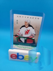 2021-22 UD Artifacts Bernie Nicholls GREEN DUAL PATCH /25